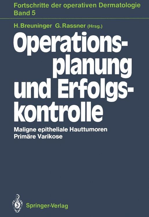 Produktbild: Operationsplanung und Erfolgskontrolle