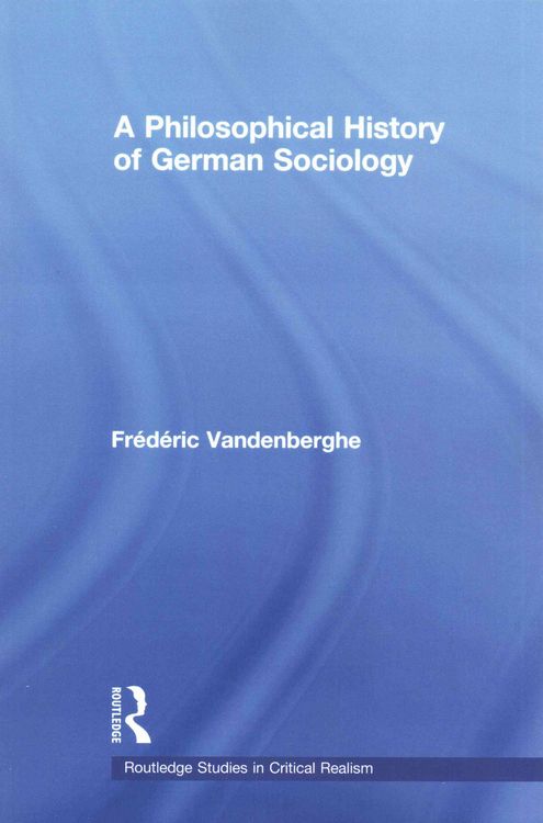 Produktbild: A Philosophical History of German Sociology