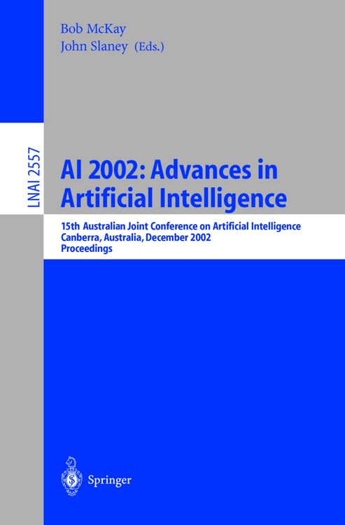Produktbild: AI 2002: Advances in Artificial Intelligence