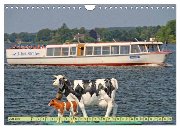 Produktbild: Malente - Das bunte Herz der Holsteinischen Schweiz (Wandkalender 2026 DIN A4 quer), CALVENDO Monatskalender