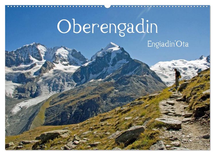 Produktbild: Oberengadin (Wandkalender 2026 DIN A2 quer), CALVENDO Monatskalender