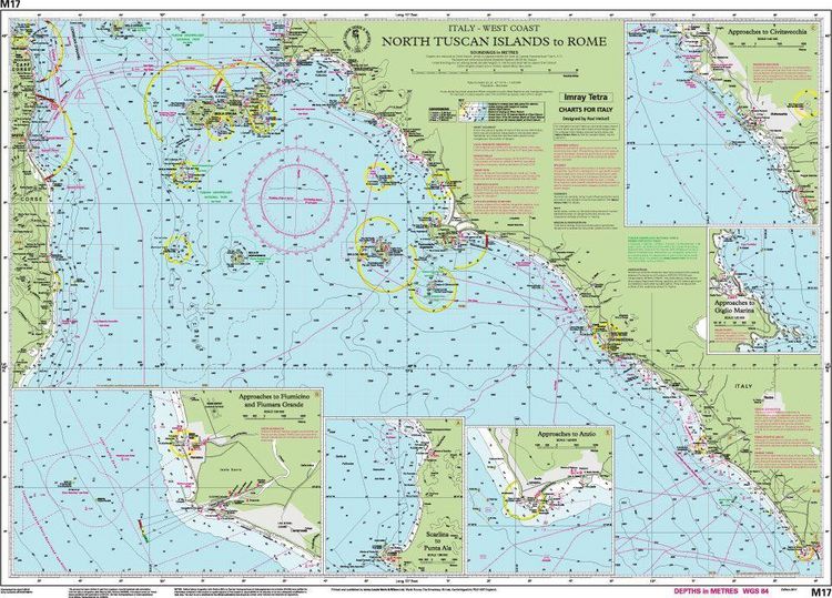 Produktbild: M17 North Tuscan Islands to Rome