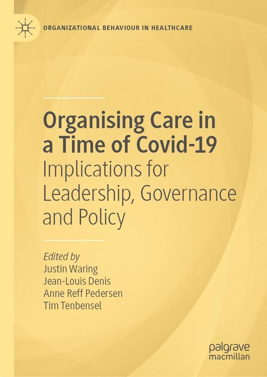 Produktbild: Organising Care in a Time of Covid-19