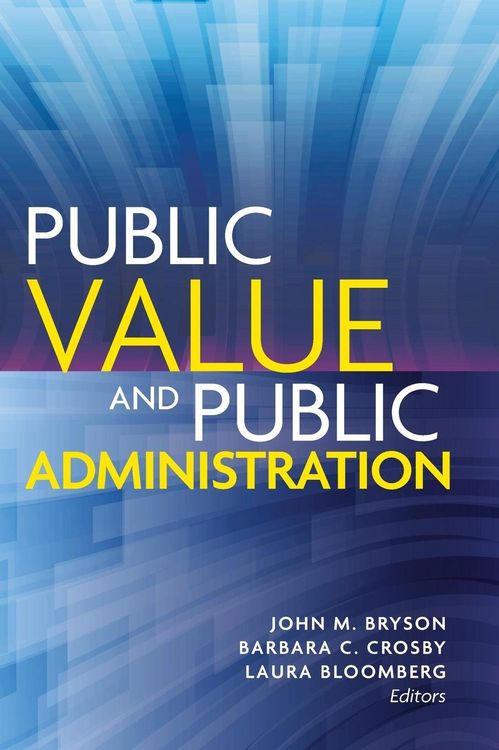Produktbild: Public Value and Public Administration