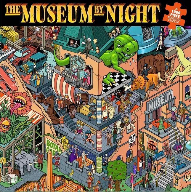 Produktbild: The Museum by Night: A 1000 Piece Magical Puzzle