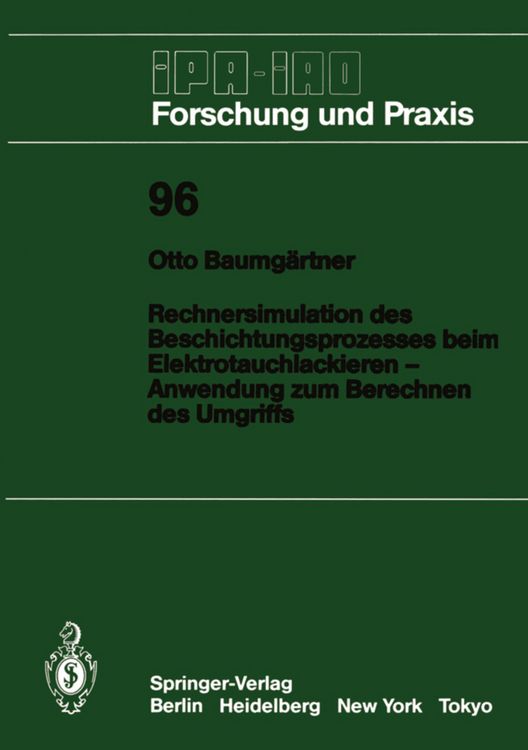 Produktbild: Rechnersimulation des Beschichtungsprozesses beim &mdash; Elektrotauchlackieren Anwendung zum Berechnen des Umgriffs