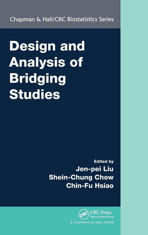 Produktbild: Design and Analysis of Bridging Studies