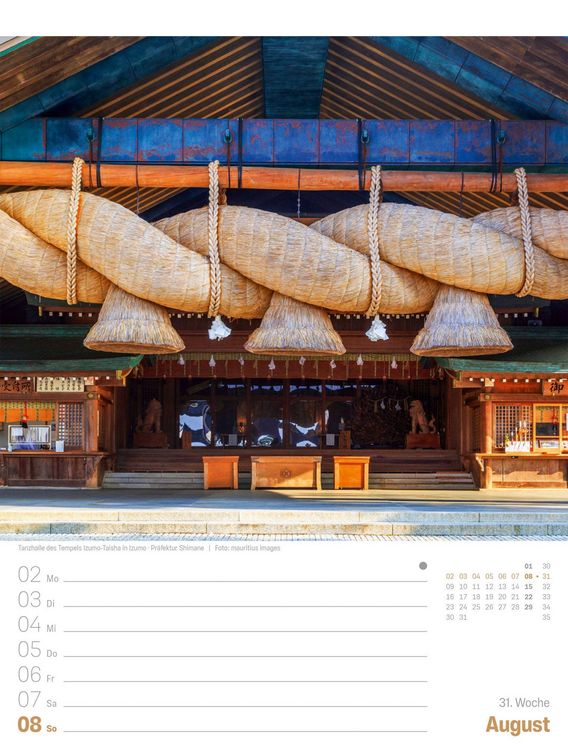 Produktbild: Japan Wochenplaner Kalender 2027 | Das Land der aufgehenden Sonne