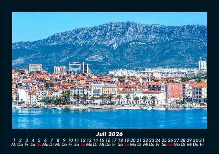 Produktbild: Kroatien 2026 Fotokalender DIN A5