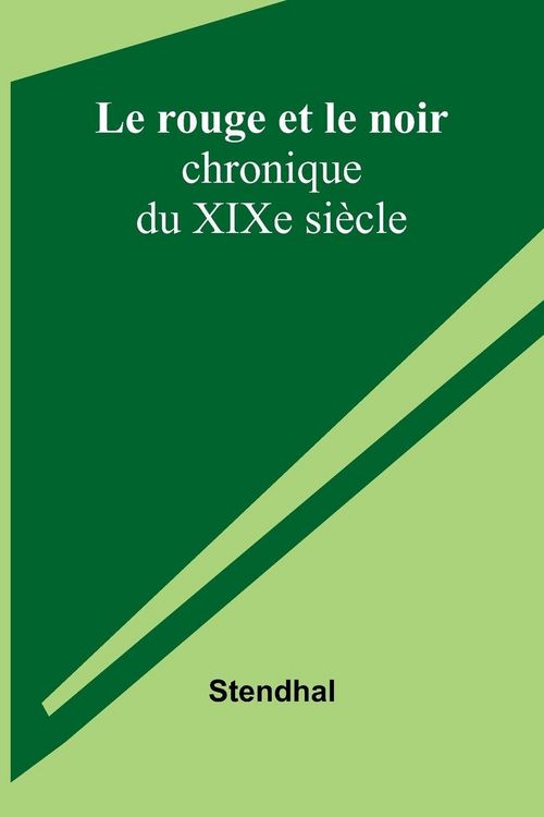 Produktbild: Le rouge et le noir