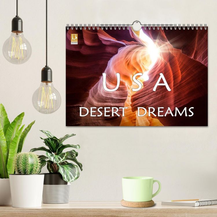 Produktbild: USA Desert Dreams (Wandkalender 2026 DIN A4 quer), CALVENDO Monatskalender