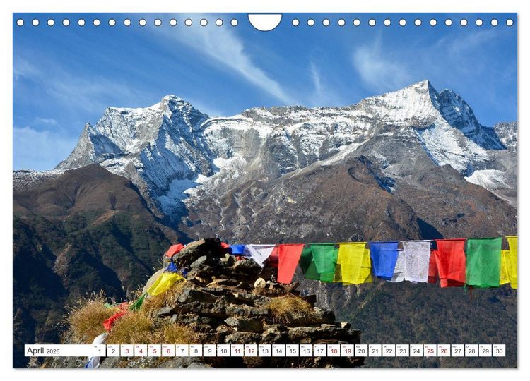 Produktbild: Im Reich des Sagarmatha (Wandkalender 2026 DIN A4 quer), CALVENDO Monatskalender