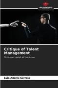 Produktbild: Critique of Talent Management
