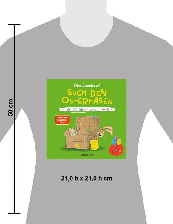 Produktbild: Such den Osterhasen. Ein Oster-Mitmachbuch. Zum Sch&uuml;tteln, Schaukeln, Pusten, Klopfen und sehen, was dann passiert. Von 2 bis 4 Jahren