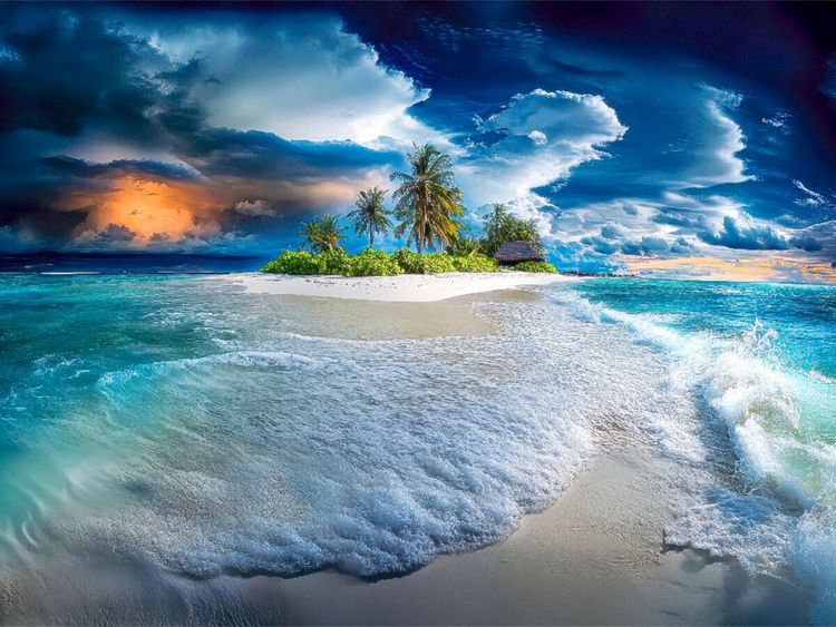 Produktbild: CALVENDO Puzzle Malediven | 1000 Teile Lege-Gr&ouml;&szlig;e 64x48cm Foto-Puzzle f&uuml;r gl&uuml;ckliche Stunden