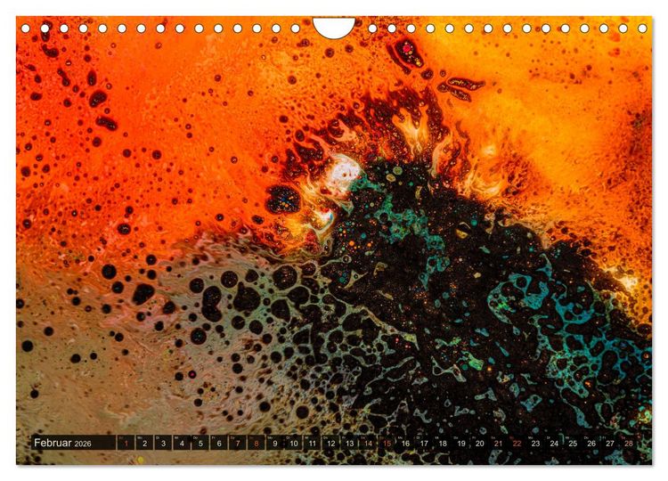 Produktbild: Fotografische Malereien (Wandkalender 2026 DIN A4 quer), CALVENDO Monatskalender