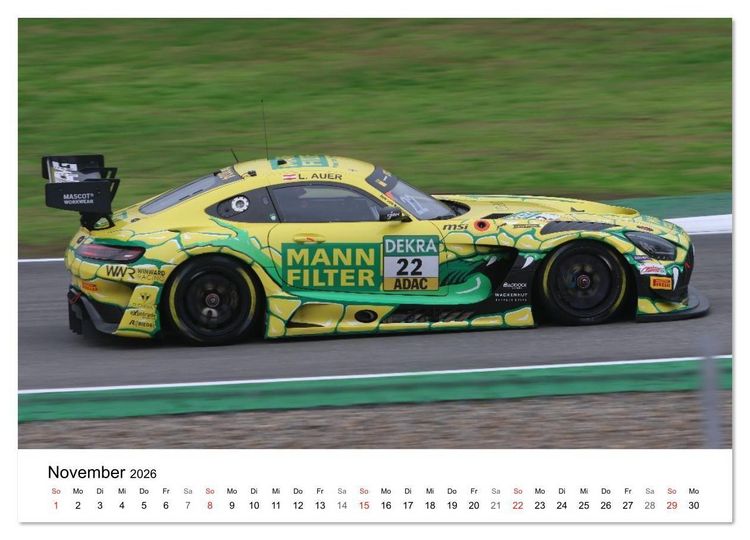 Produktbild: Deutsche Tourenwagen (Wandkalender 2026 DIN A4 quer), CALVENDO Monatskalender