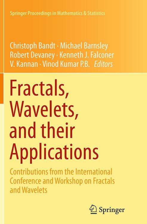 Produktbild: Fractals, Wavelets, and their Applications