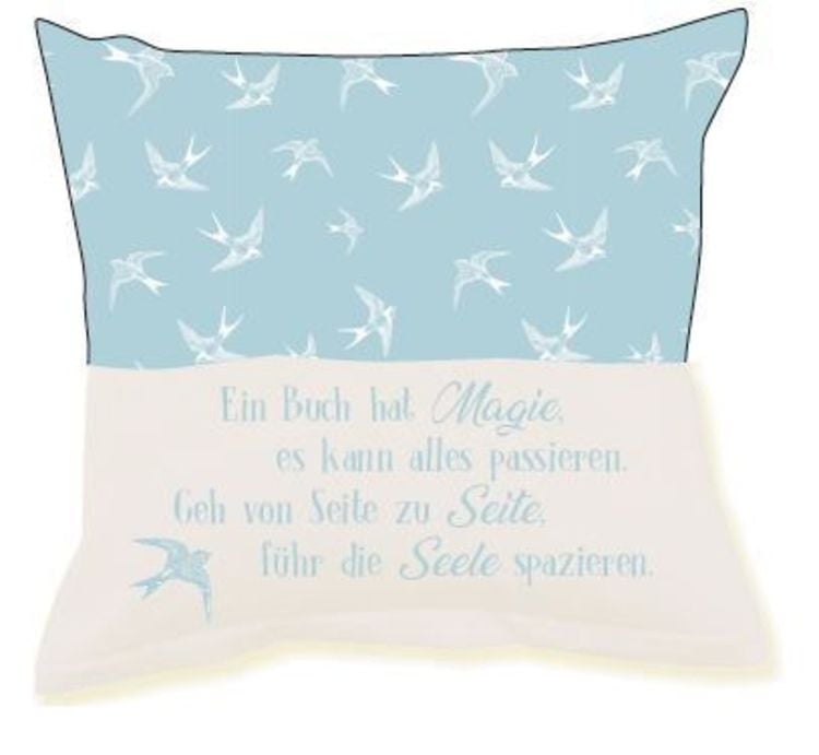 Produktbild: Sofahelden Lesekissen - Ein Buch hat Magie
