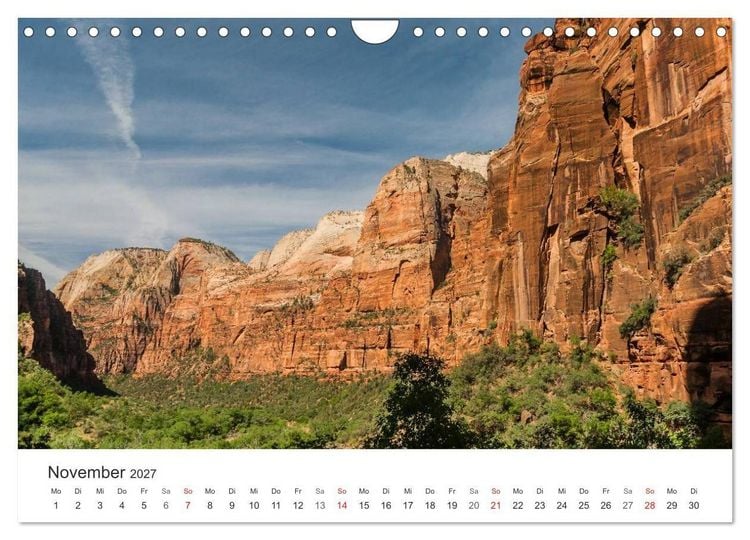 Produktbild: USA &ndash; Landschaft und Sehnsucht (Wandkalender 2027 DIN A4 quer), CALVENDO Monatskalender