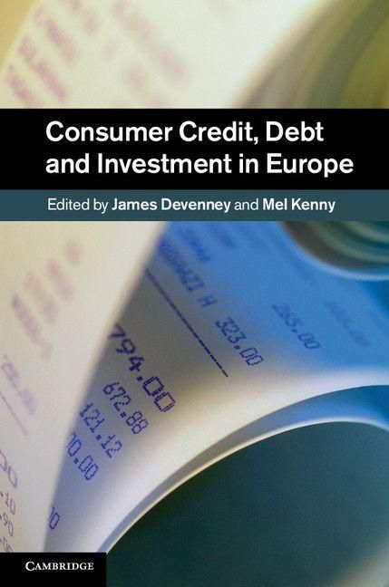 Produktbild: Consumer Credit, Debt and Investment in Europe