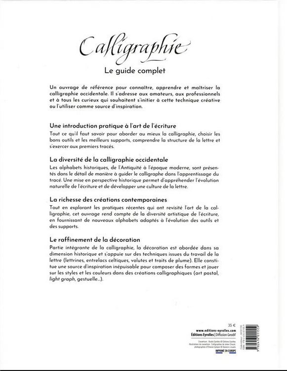 Produktbild: Calligraphie le guide complet