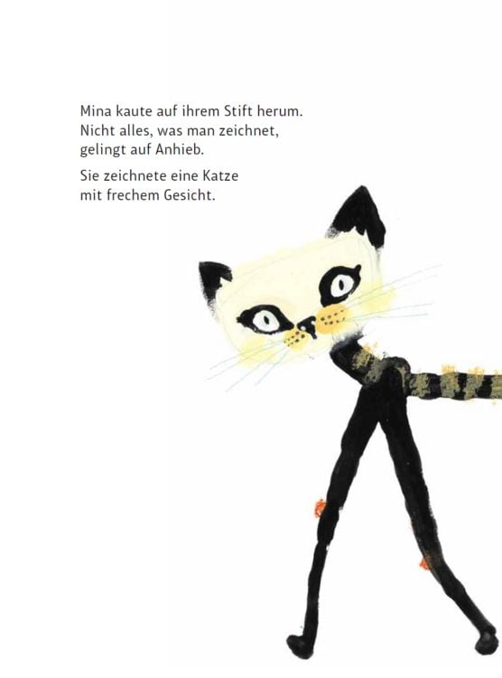 Produktbild: Farbe, Eule, Stift und Katze