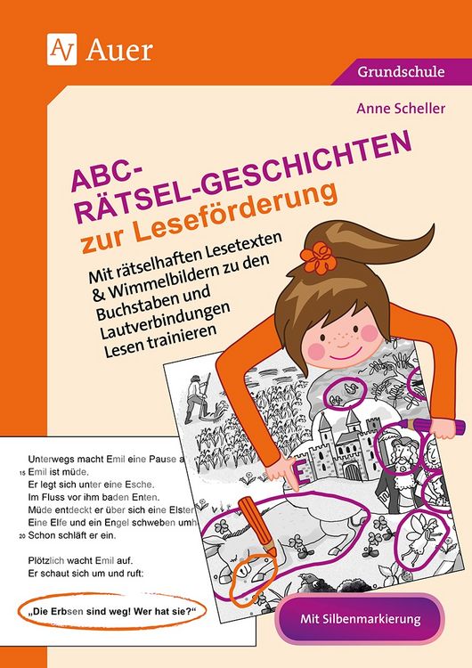 Produktbild: Abc-R&auml;tselgeschichten zur Lesef&ouml;rderung