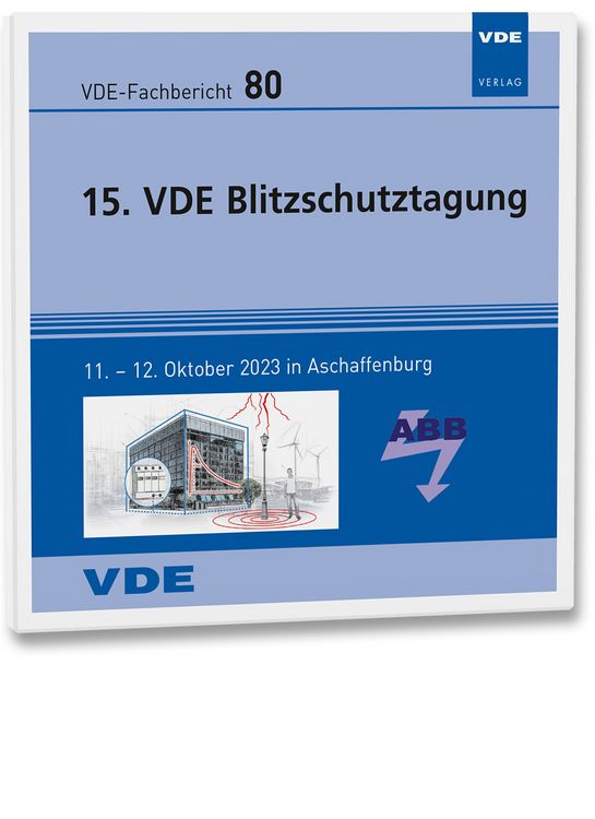 Produktbild: VDE-Fb. 80: 15. VDE Blitzschutztagung,