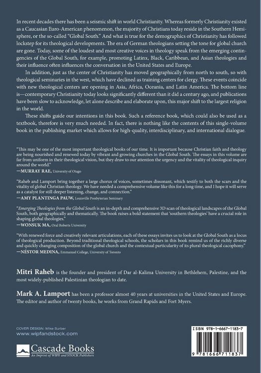 Produktbild: Emerging Theologies from the Global South