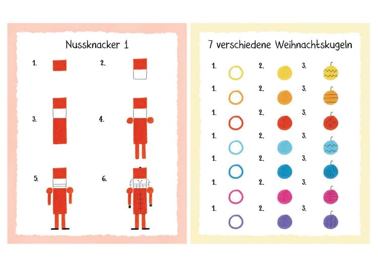 Produktbild: Meine erste Mal- und Zeichenschule - Weihnachten. Ab 4 Jahren