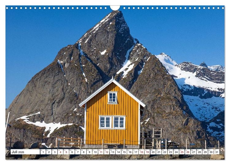 Produktbild: Licht des Nordens - LOFOTEN (Wandkalender 2026 DIN A3 quer), CALVENDO Monatskalender