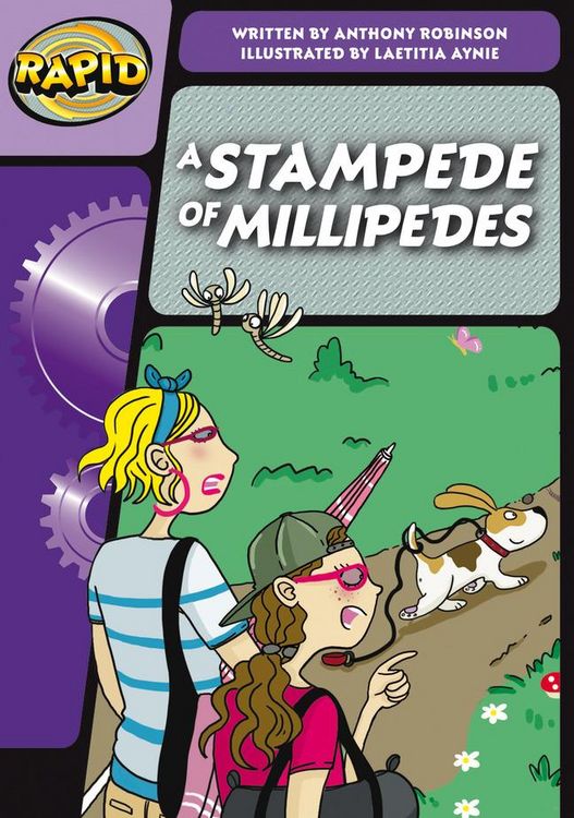 Produktbild: Rapid Phonics Step 3: A Stampede of Millipedes (Fiction)