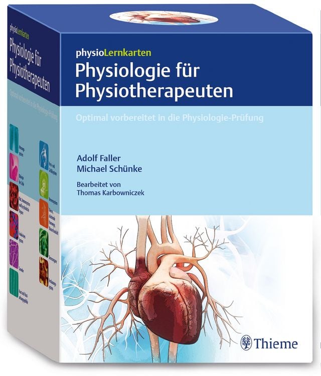 Produktbild: PhysioLernkarten - Physiologie f&uuml;r Physiotherapeuten