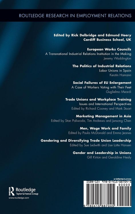 Produktbild: Gender and Leadership in Unions