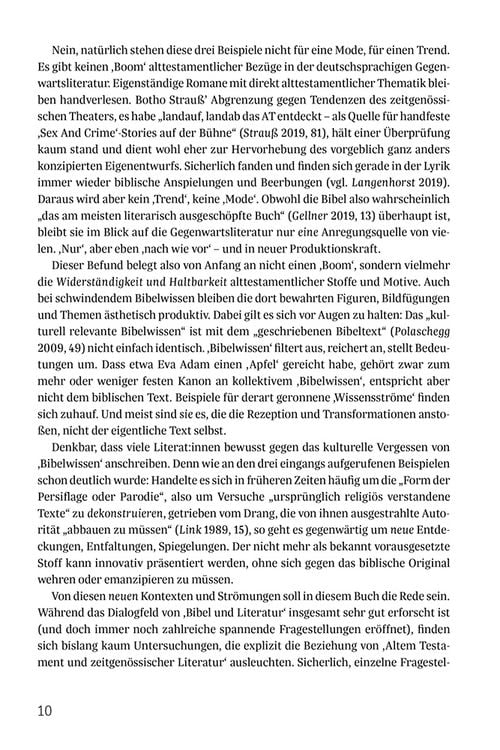 Produktbild: Altes Testament und moderne Literatur