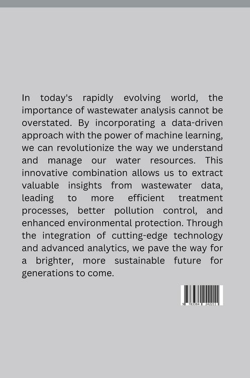 Produktbild: Enhancing Wastewater Analysis: A Data-Driven Approach with Machine Learning