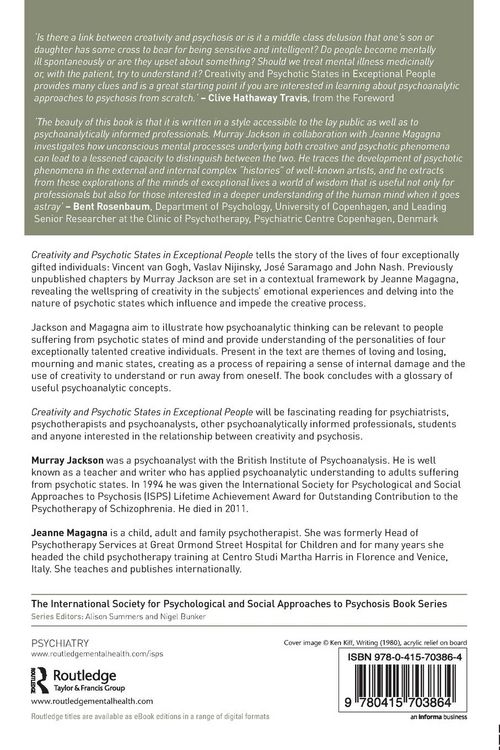 Produktbild: Creativity and Psychotic States in Exceptional People