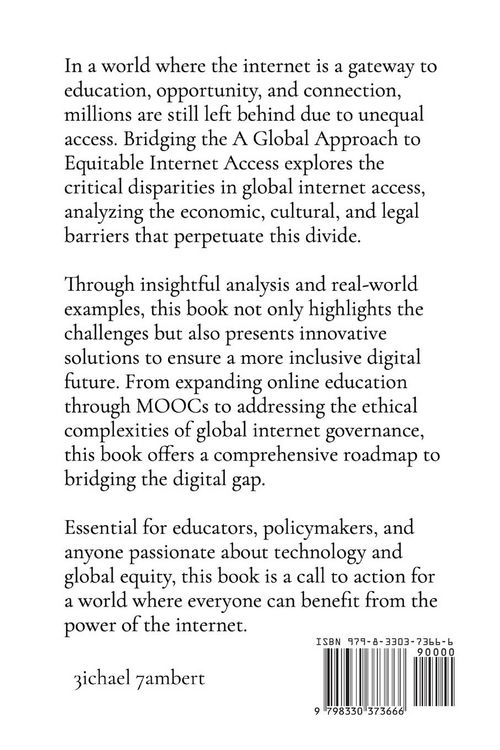 Produktbild: A Global Approach to Equitable Internet Access
