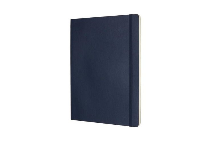 Produktbild: MOLESKINE NOTIZBUCH XL, BLANKO, SOFT COVER, SAPHIR