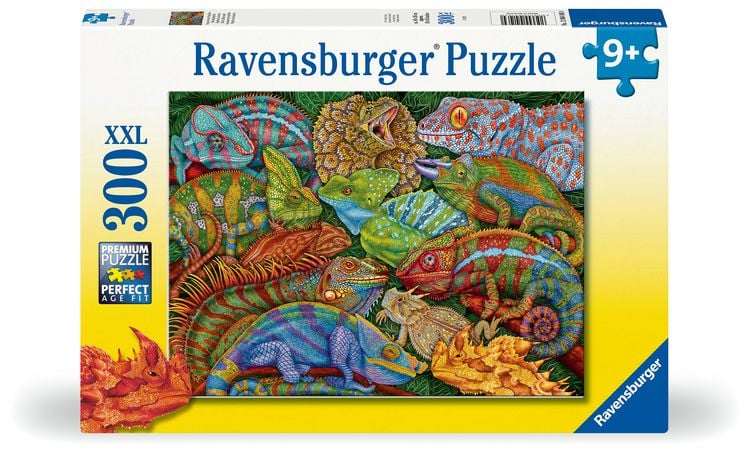 Produktbild: Kinderpuzzle 300 XXL Teile - Faszinierende Reptilien