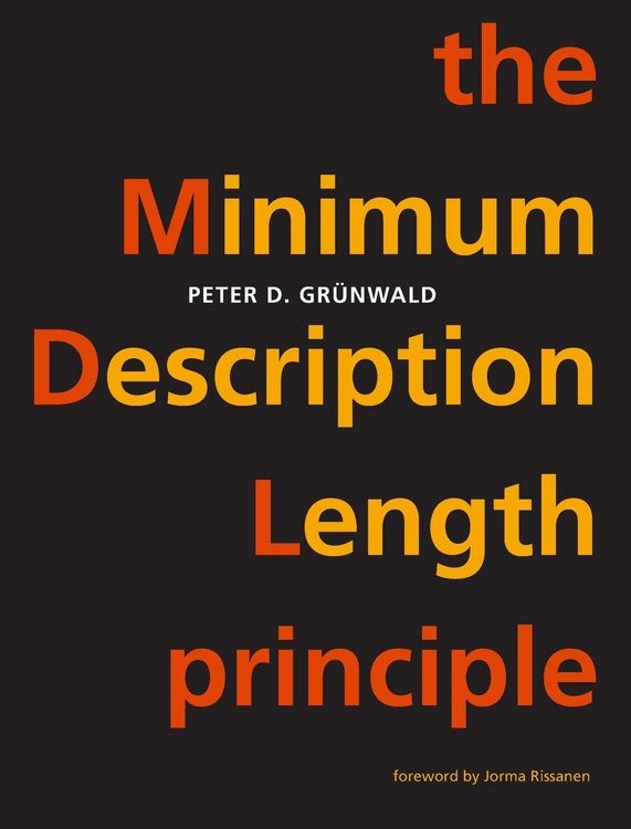 Produktbild: The Minimum Description Length Principle
