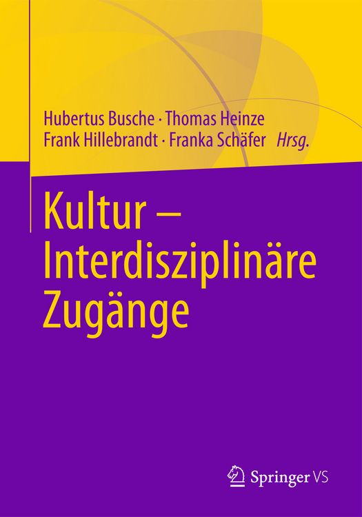 Produktbild: Kultur - Interdisziplin&auml;re Zug&auml;nge