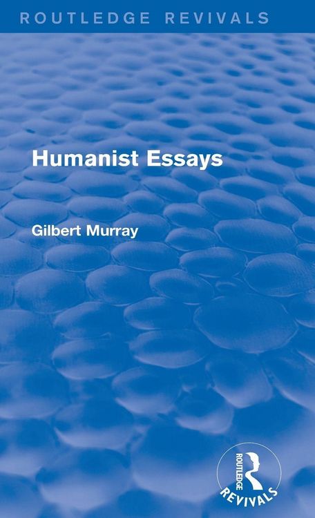 Produktbild: Humanist Essays (Routledge Revivals)