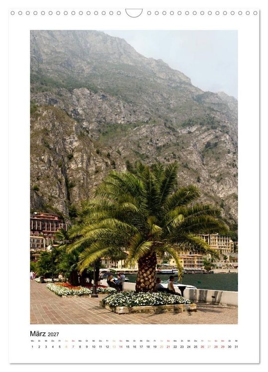 Produktbild: Gardasee (Wandkalender 2027 DIN A3 hoch), CALVENDO Monatskalender