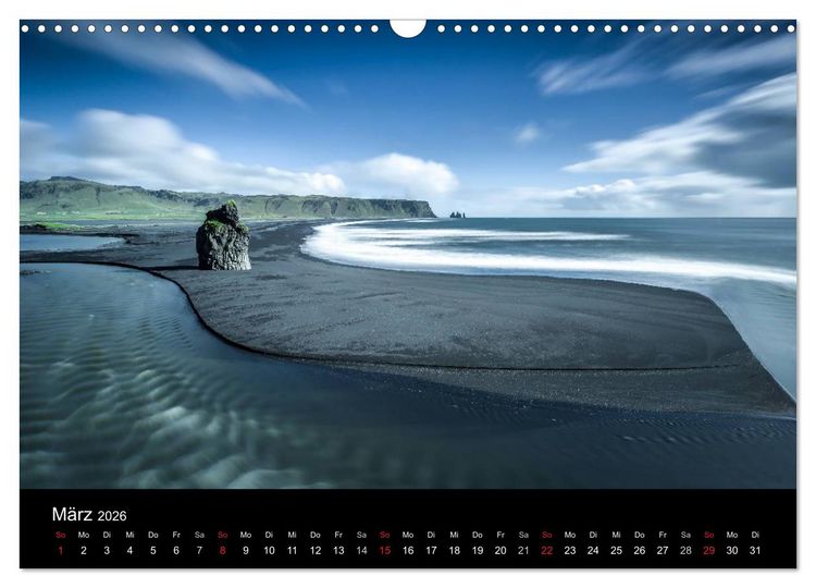 Produktbild: Island Impressionen von Armin Fuchs (Wandkalender 2026 DIN A3 quer), CALVENDO Monatskalender