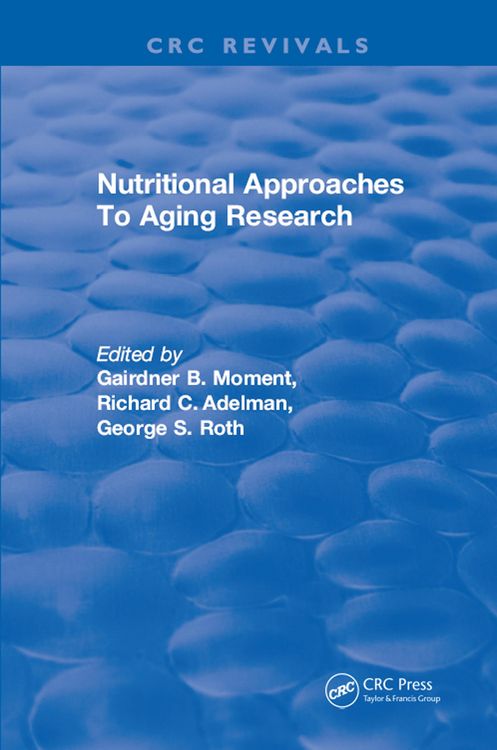Produktbild: Nutritional Approaches To Aging Research