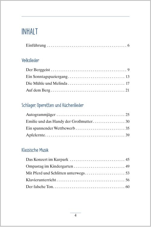 Produktbild: Liedergeschichten