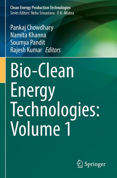 Produktbild: Bio-Clean Energy Technologies: Volume 1