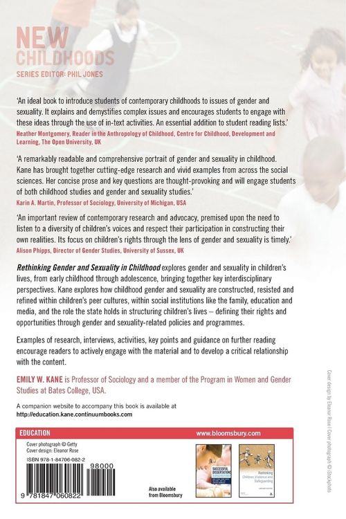 Produktbild: Rethinking Gender and Sexuality in Childhood